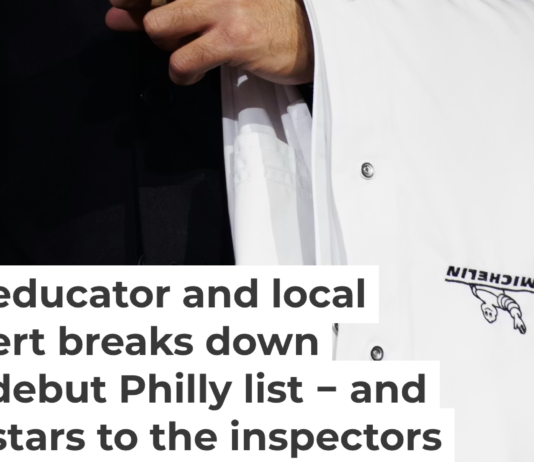 Three Philly restaurants were awarded a Michelin star, and the chefs given a custom-designed chef’s jacket. Lando Hass/picture alliance via Getty Images